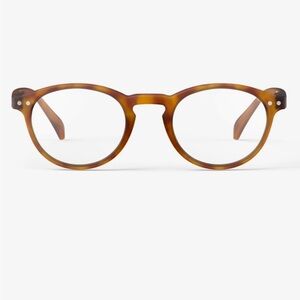 Izipizi Reading Glasses. Style A in Havane. 1 magnification